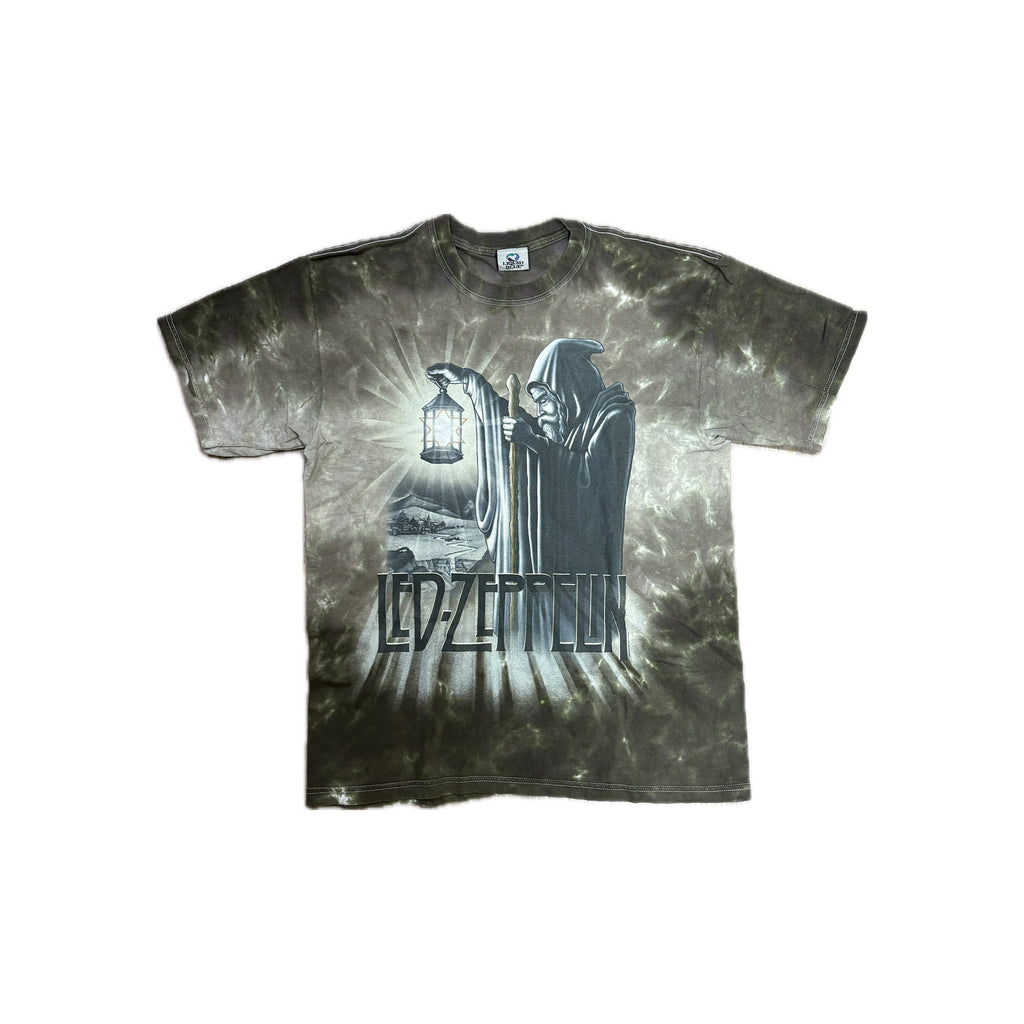◾️Led Zeppelin 06 Tie-Dye Black Magician tee