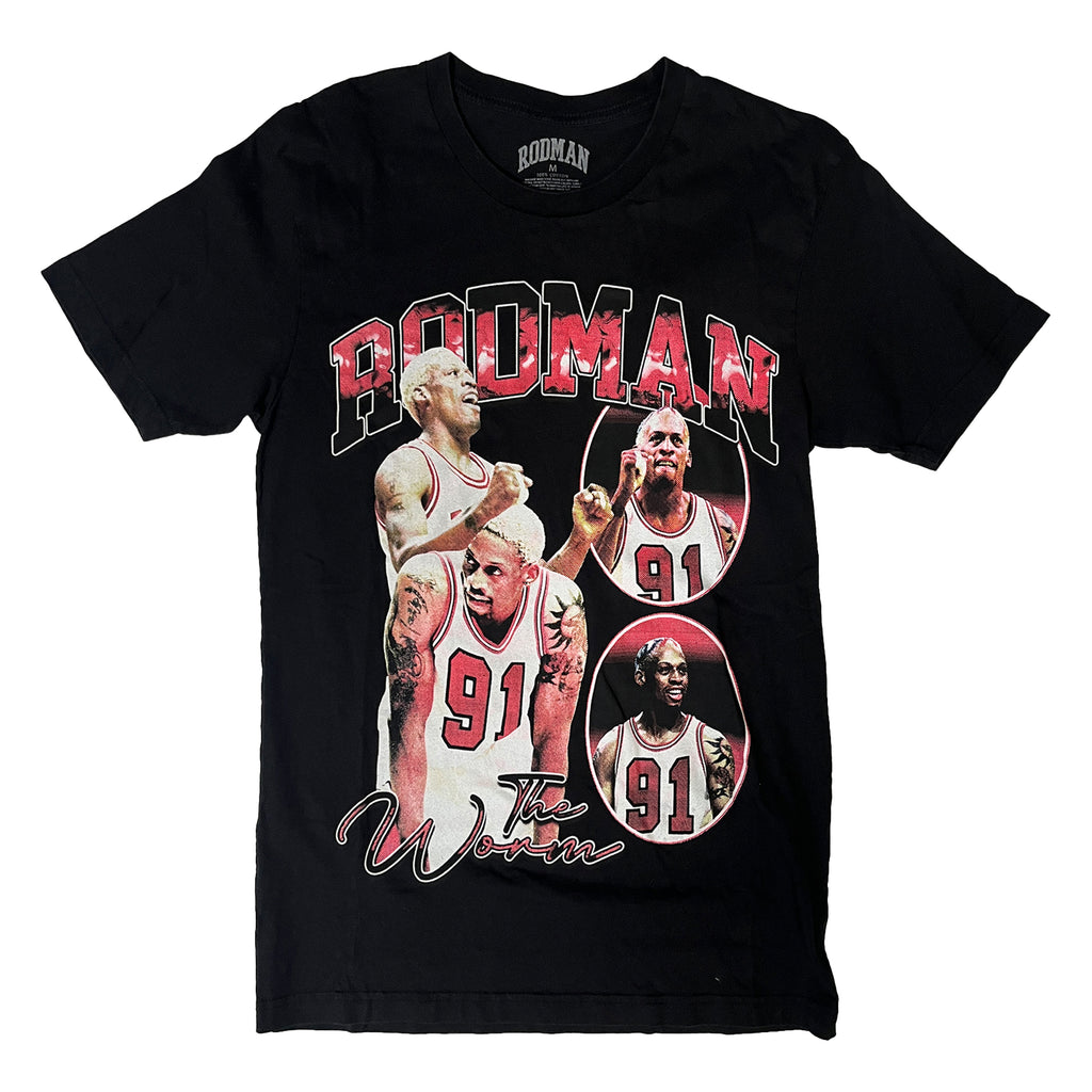 ◾️Dennis Rodman “The Worm”&nbsp;#91&nbsp;Chicago Bulls Graphic T-Shirt