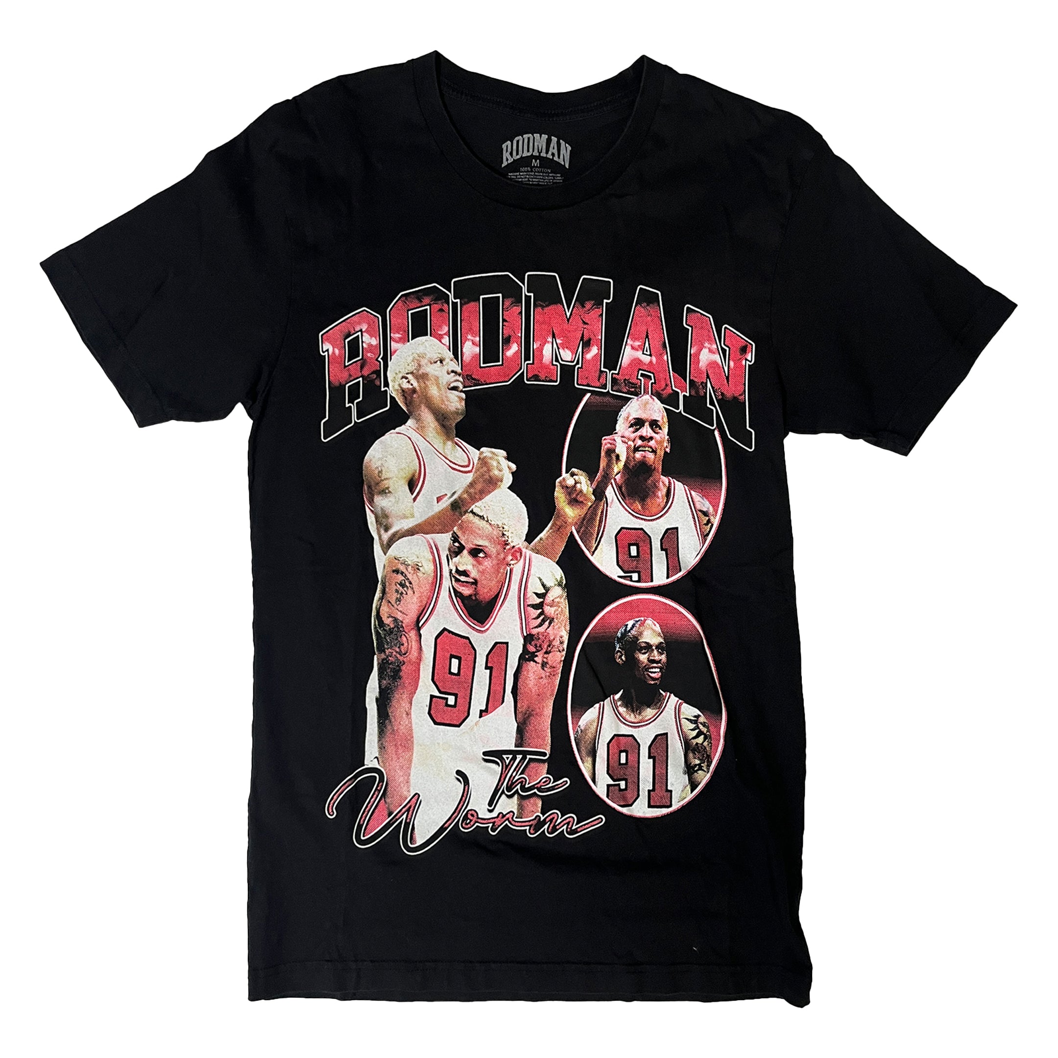 ◾️Dennis Rodman “The Worm”&nbsp;#91&nbsp;Chicago Bulls Graphic T-Shirt