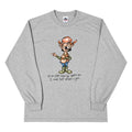 ◾️00s Alstyle Hunting Humor Graphic Long Sleeve T-Shirt