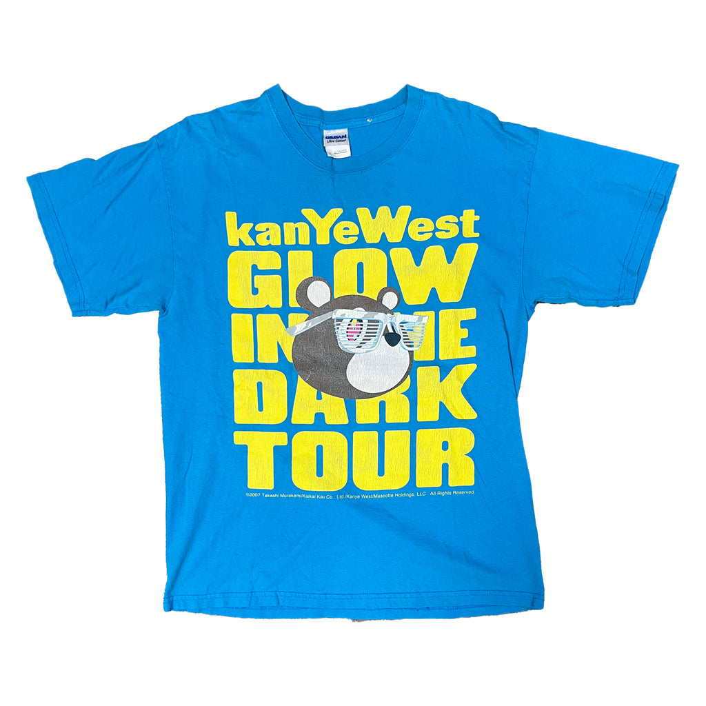 ◾️07 Kanye West x Takashi Murakami Glow in the Dark Tour Vintage T-Shirt