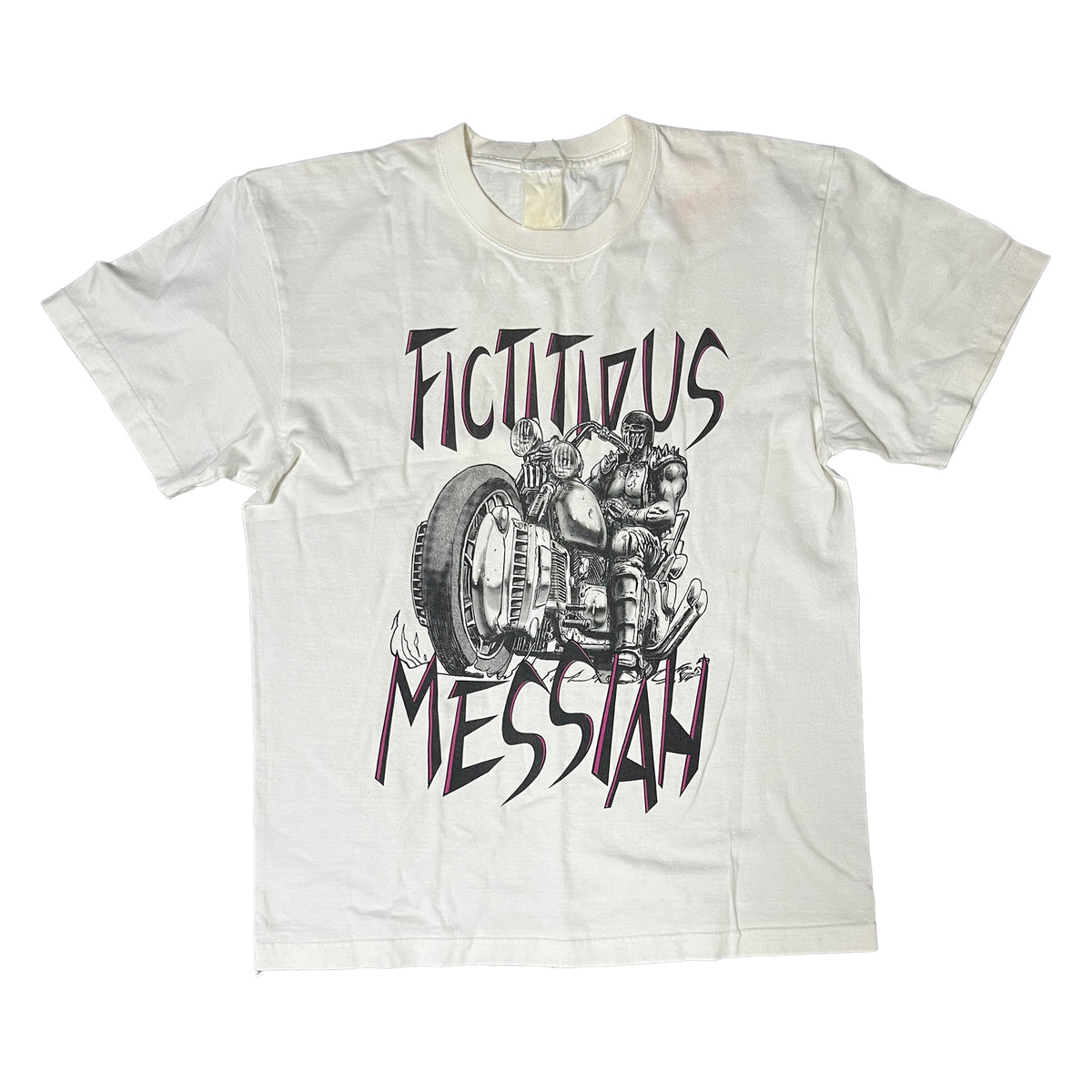 ◾️Fictitious Messiah Motorcycle Graphic T-Shirt