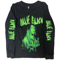◾️ 2020 Billie Eilish Official Merch Neon Green Graphic Long Sleeve T-Shirt