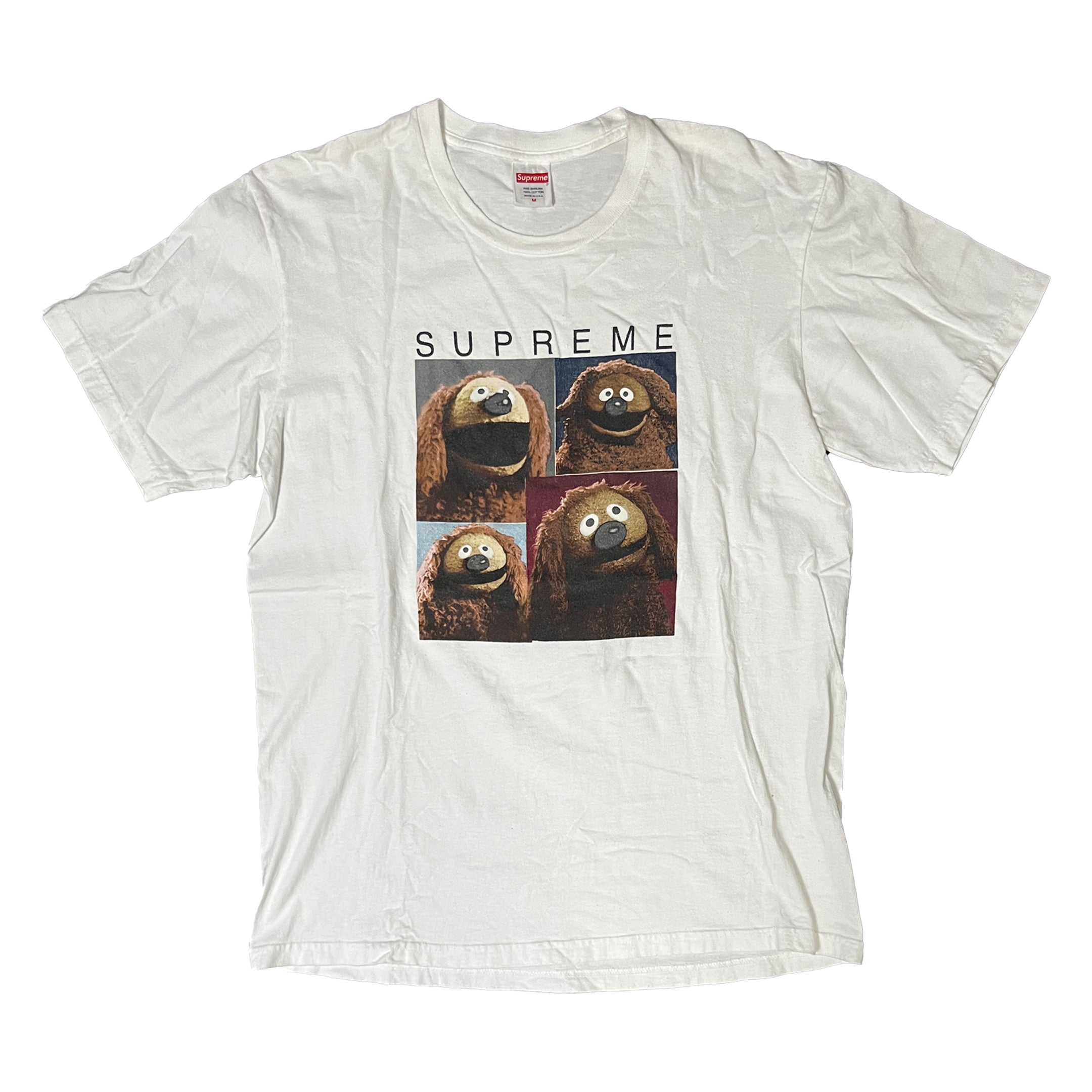 ◾️SS24 Supreme The Muppets Rowlf Tee White