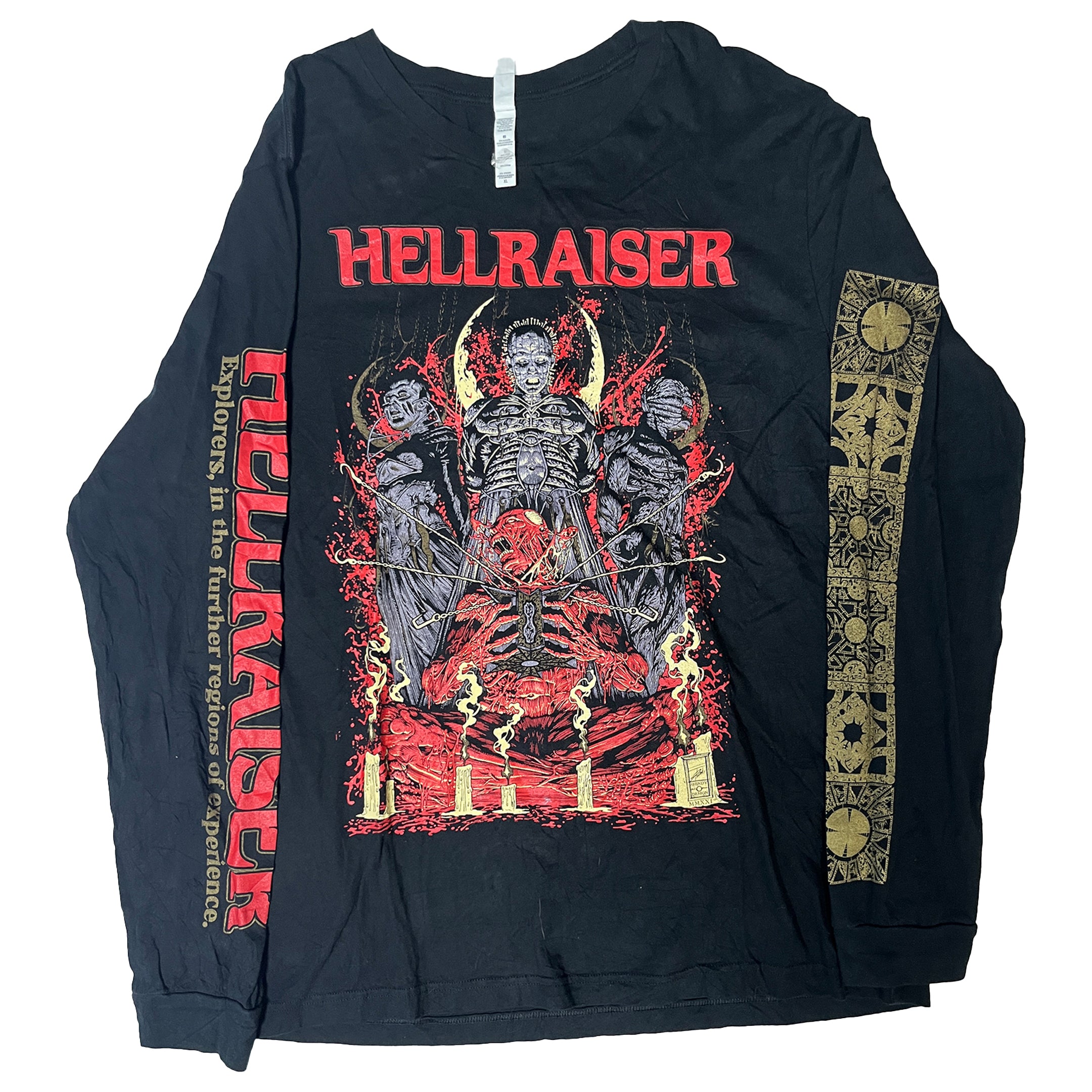 ◾️Hellraiser Golden Lament Shindy Design Cenobites Long Sleeve T-Shirt