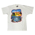 ◾️90s 25years Graffiti Beach T-Shirt Fruit of the loom