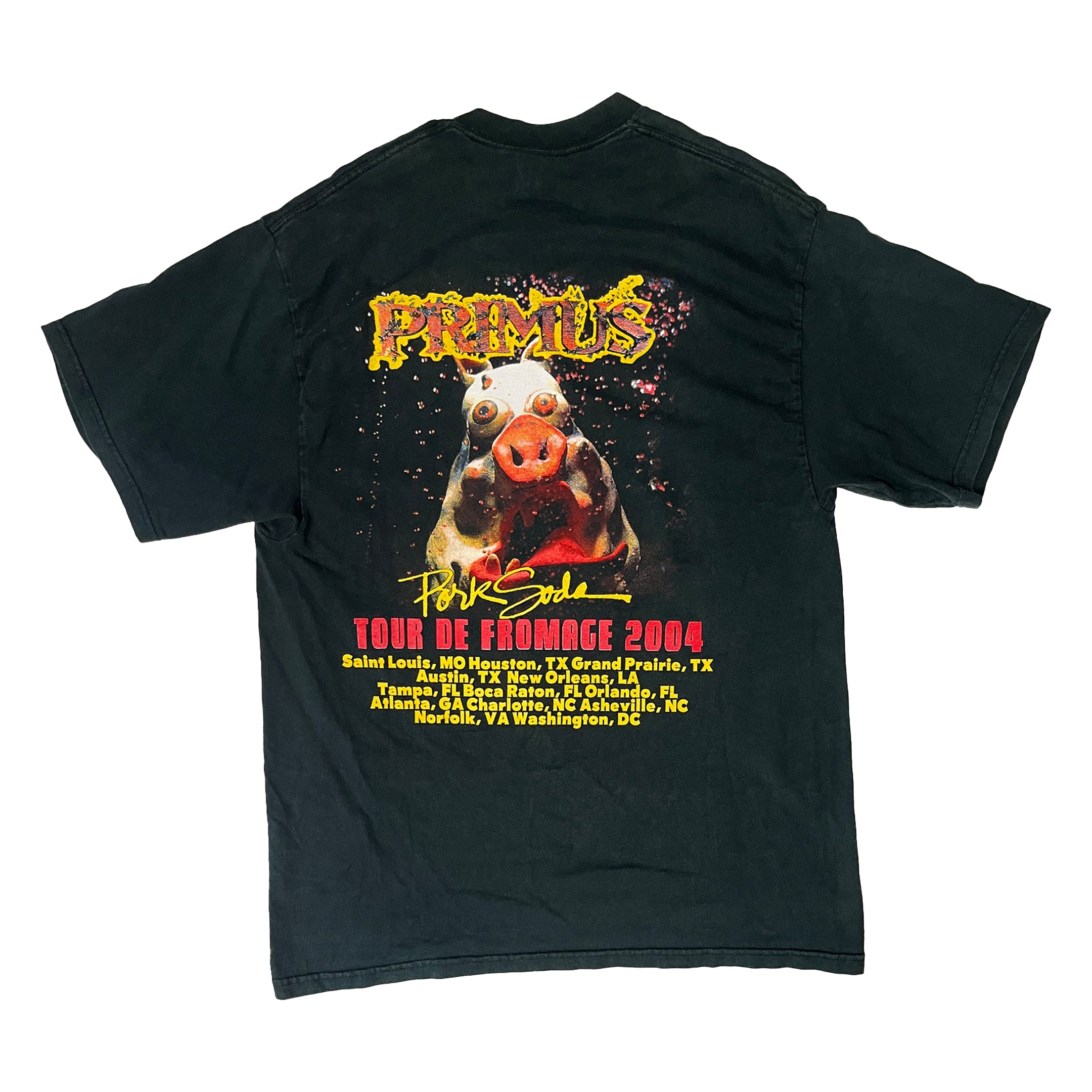◾️04 PRIMUS Tour de Fromage Pork Soda Tour Tee