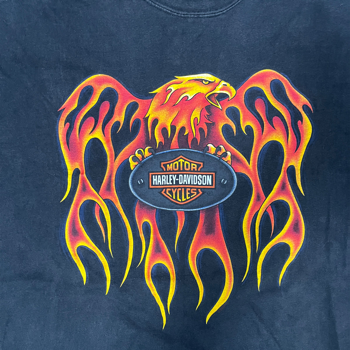 ◾️99 Harley-Davidson Myrtle Beach Flaming Eagle T-Shirt 2XL