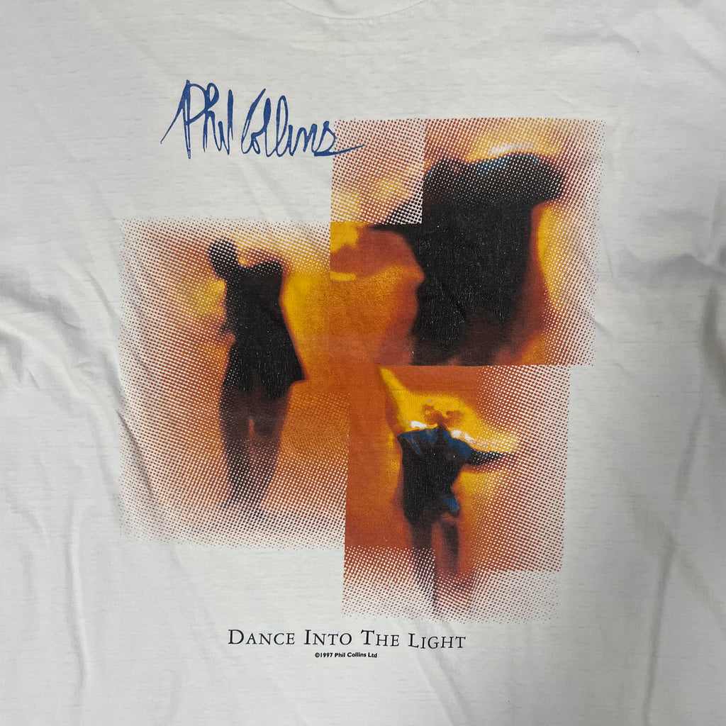 ◾️97 Phil Collins “Dance Into The Light” Europe Tour T-Shirt