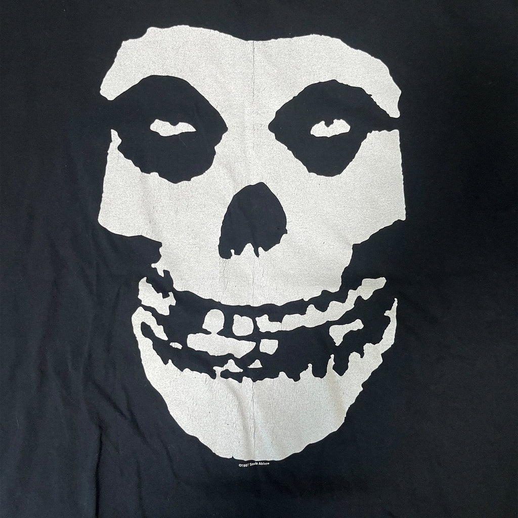 ◾️97 MISFITS Fiend Skull Souls Ablaze Vintage T-Shirt