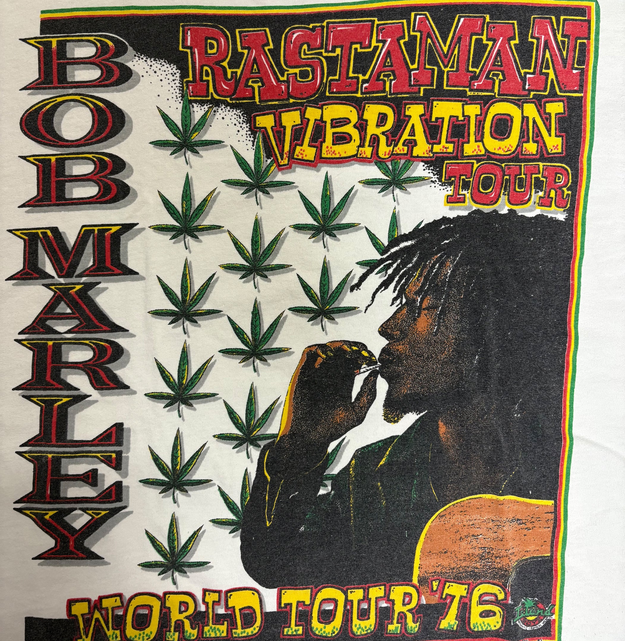 ◾️Bob Marley 76 tour shirt bootleg