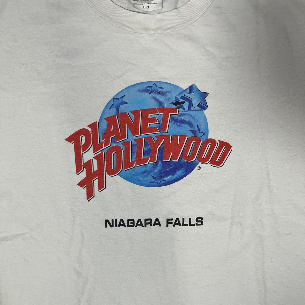 ◾️90s Planet Hollywood Niagara Falls Logo Tee