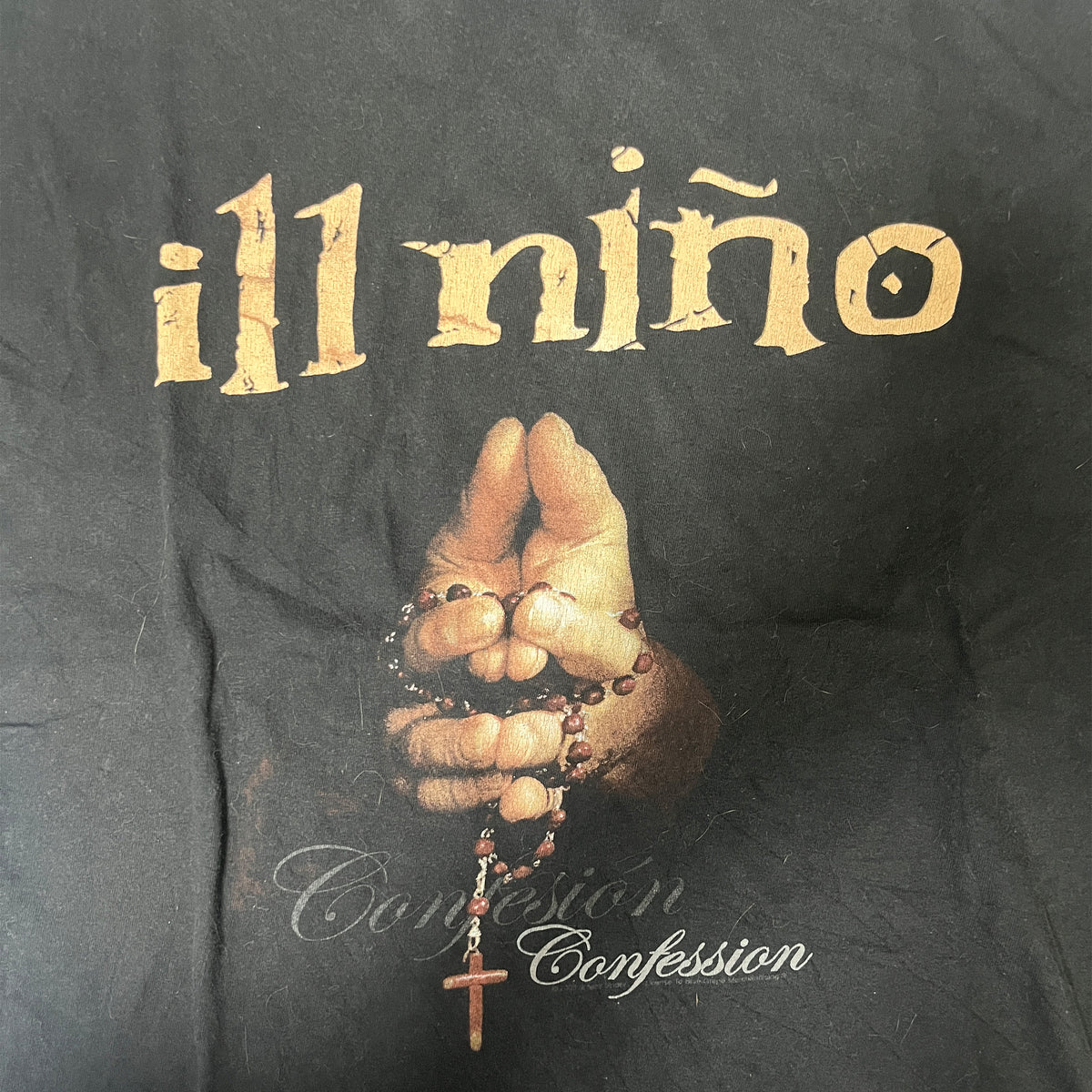 ◾️04 Ill Niño “Confession” US Tour Vintage T-Shirt