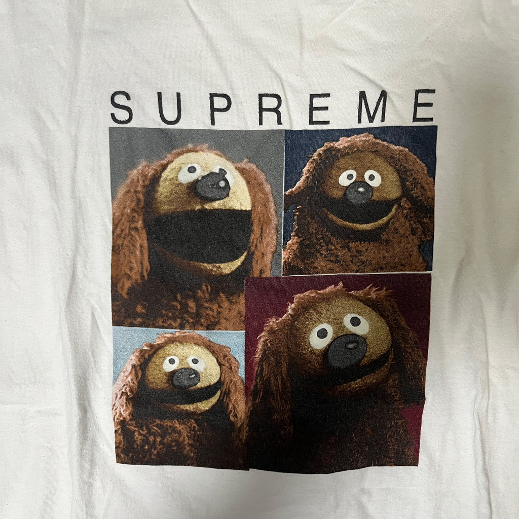 ◾️SS24 Supreme The Muppets Rowlf Tee White
