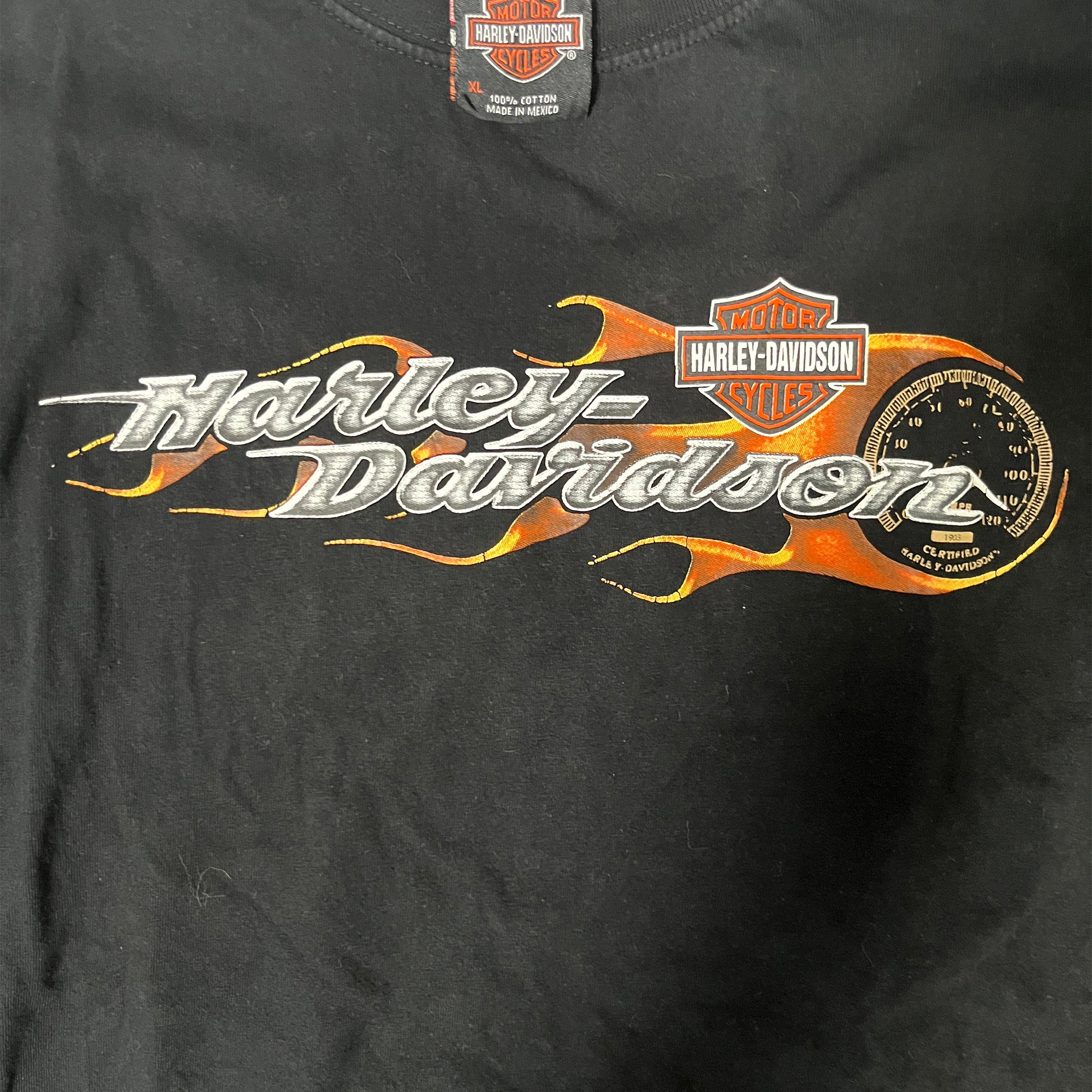 ◾️00s Harley-Davidson Speedometer Long Sleeve T-Shirt