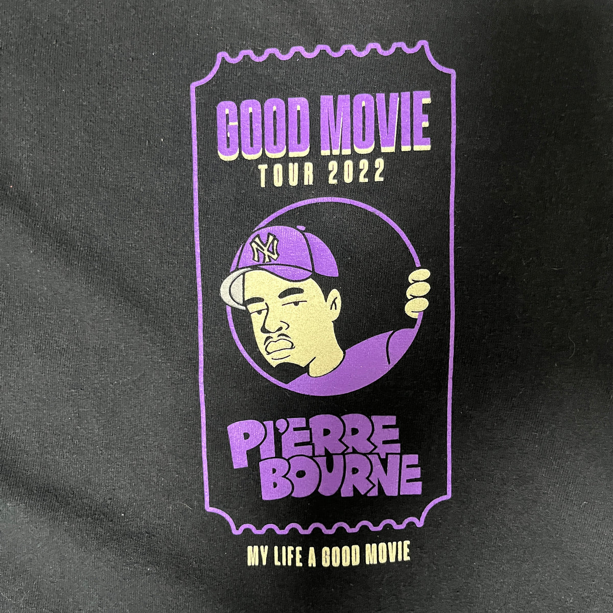◾️22 Pi’erre Bourne Good Movie North America Tour Tee