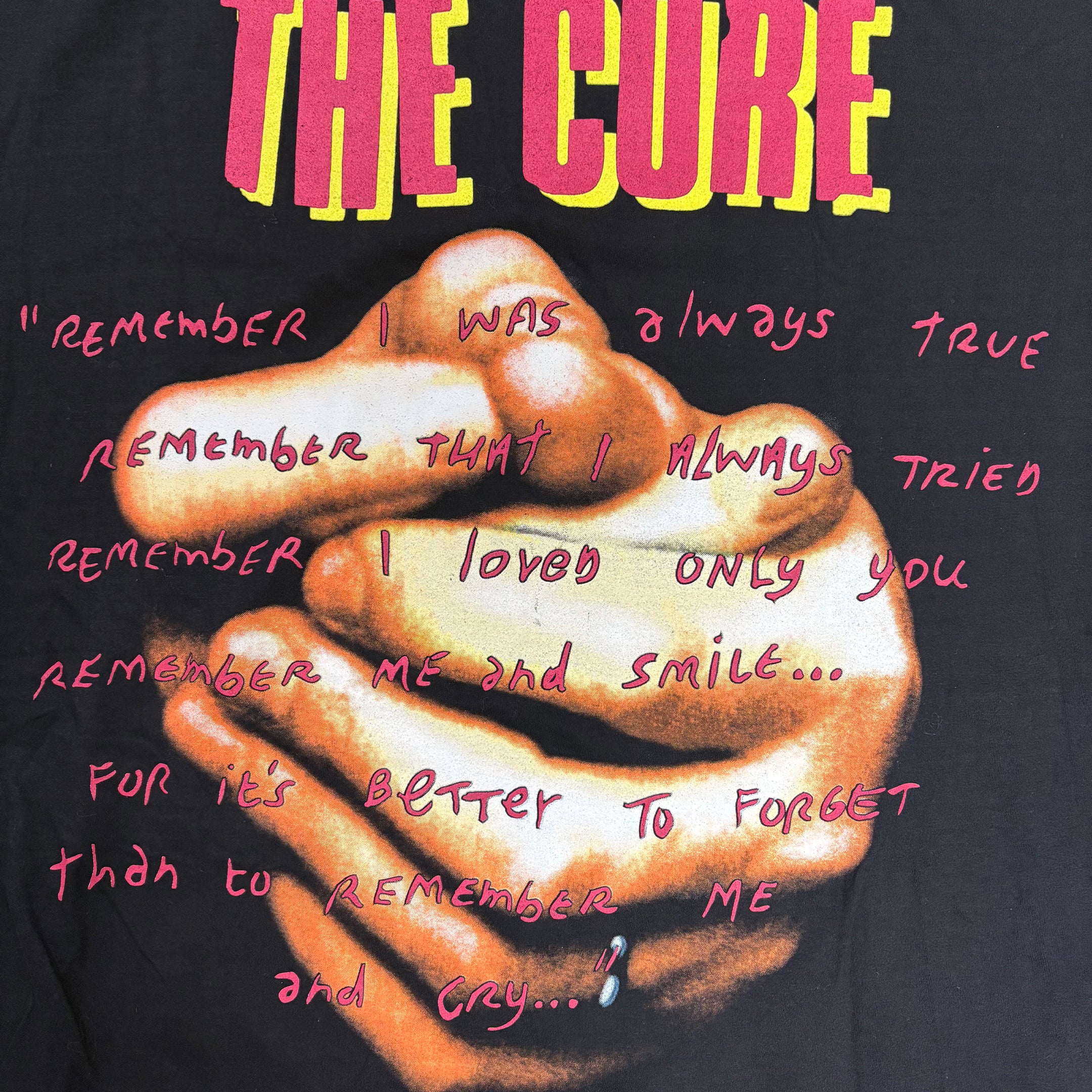 ◾️The Cure 96 Swing Tour Treasure T Shirt