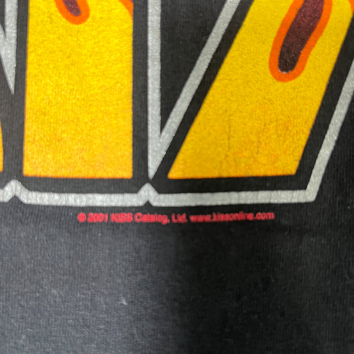 ◾️01 KISS Flame Logo Vintage T-Shirt Tennessee River
