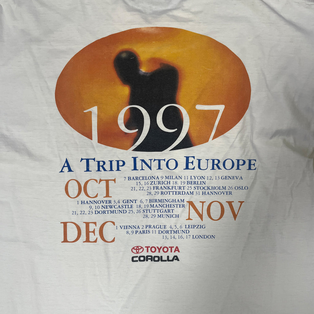 ◾️97 Phil Collins “Dance Into The Light” Europe Tour T-Shirt