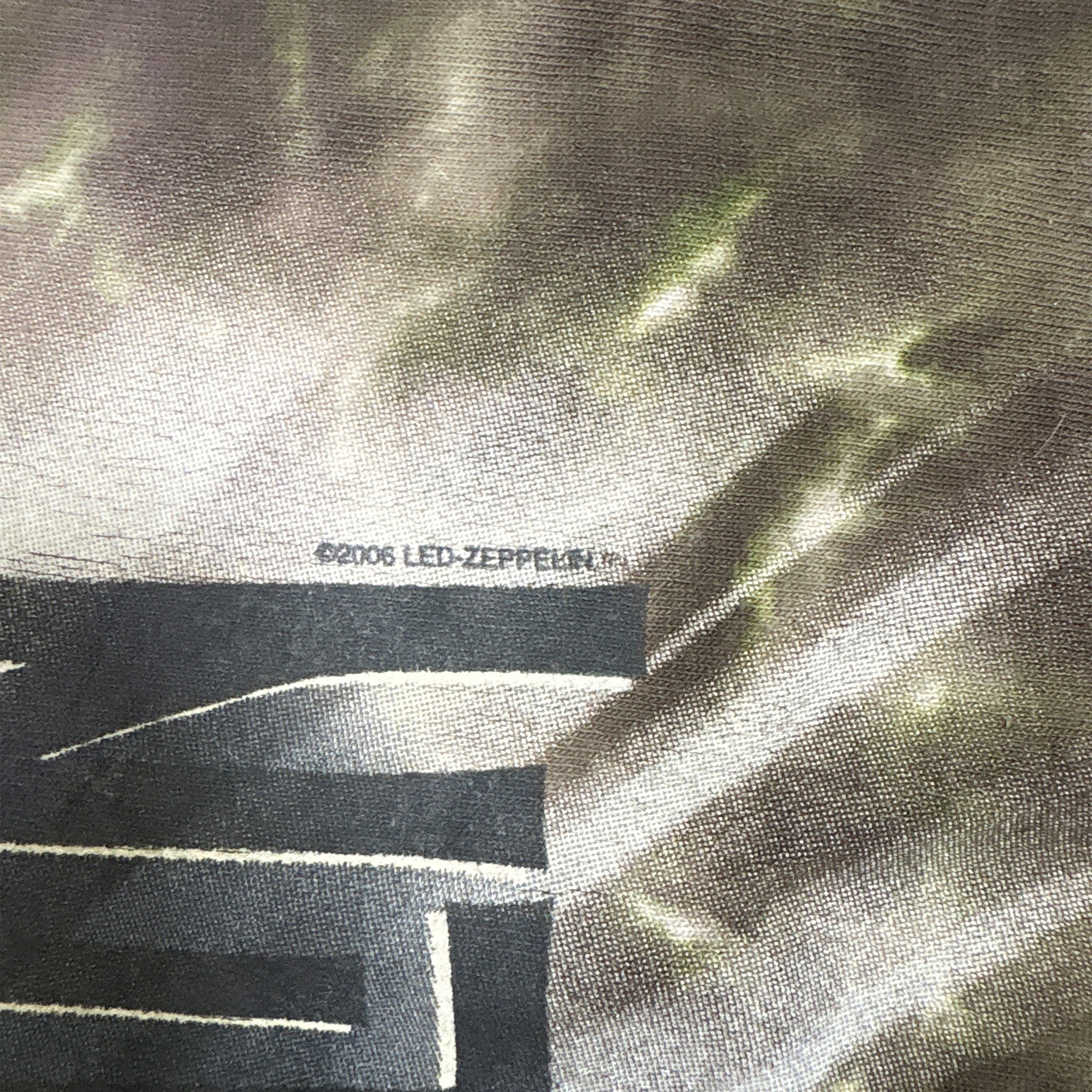 ◾️Led Zeppelin 06 Tie-Dye Black Magician tee