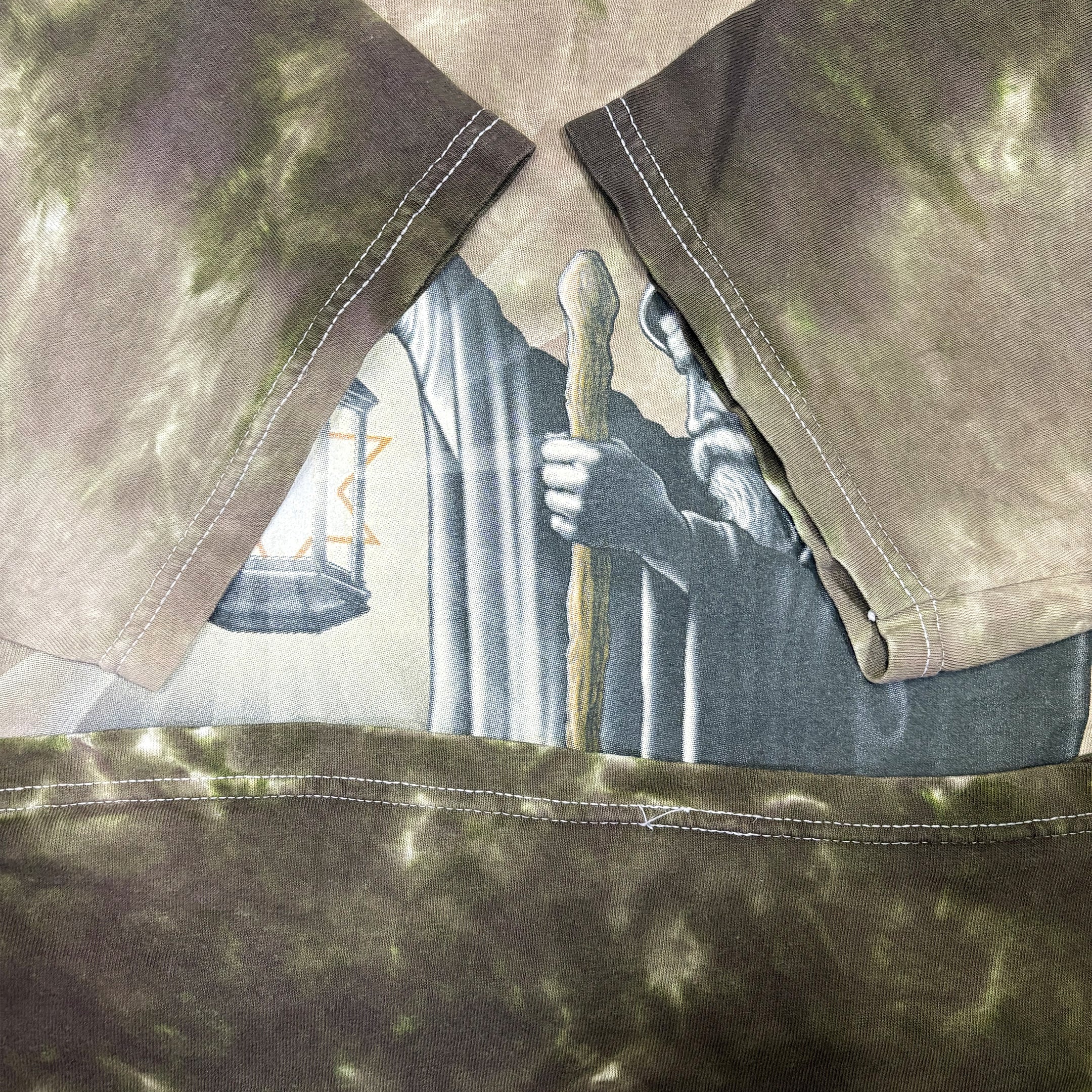 ◾️Led Zeppelin 06 Tie-Dye Black Magician tee