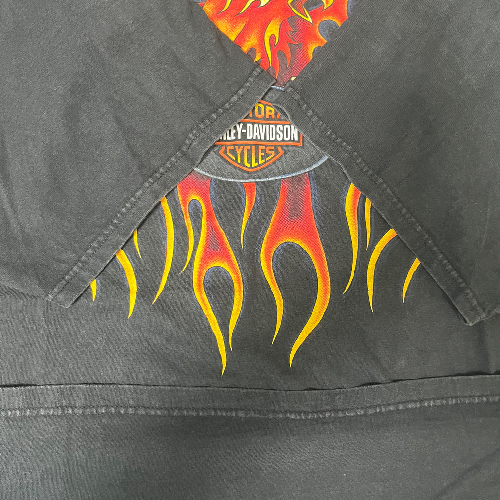 ◾️99 Harley-Davidson Myrtle Beach Flaming Eagle T-Shirt 2XL