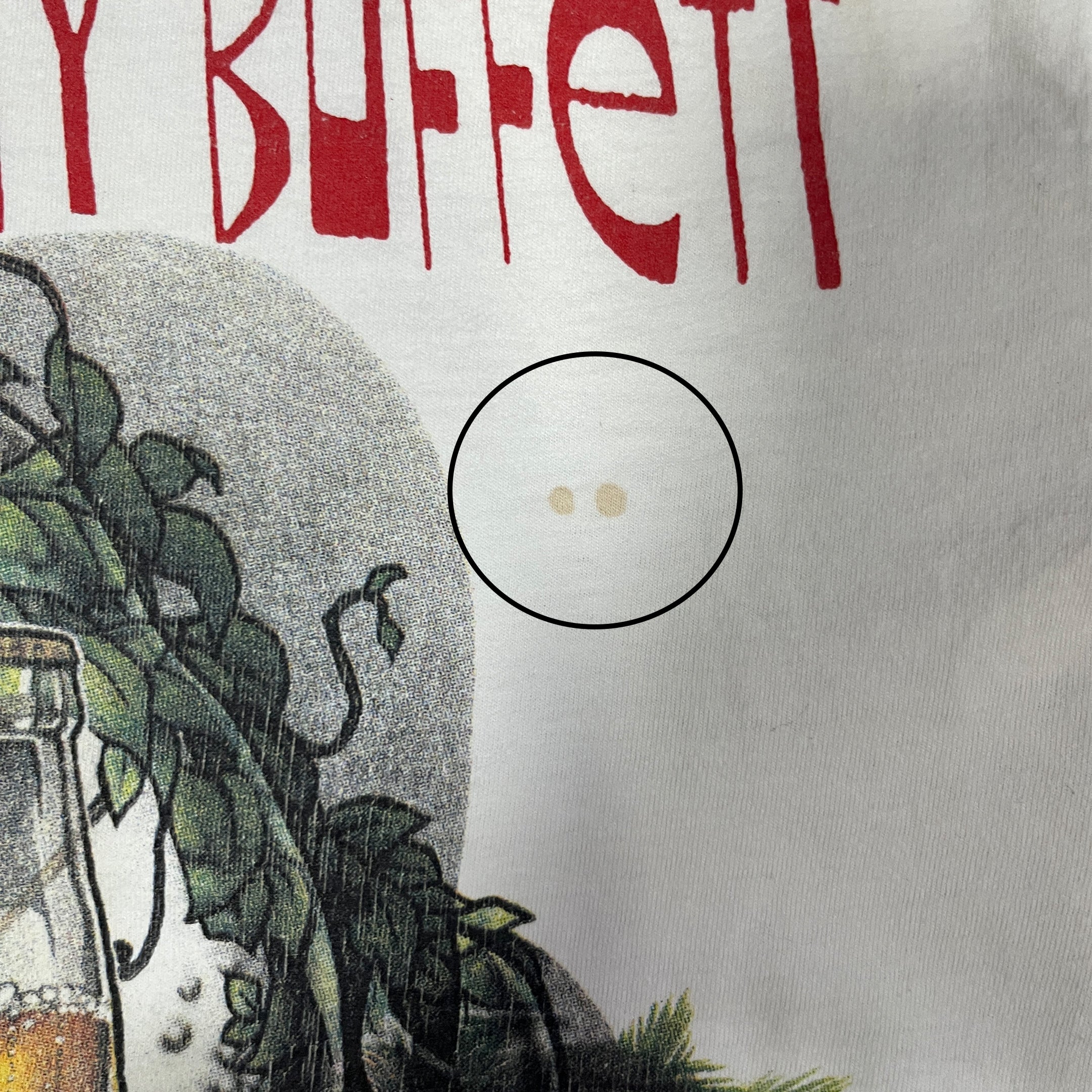 ◾️ 93 Jimmy Buffett Chameleon Caravan Tour T-Shirt