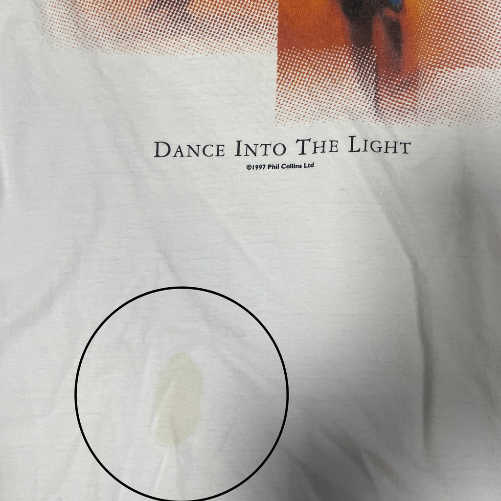◾️97 Phil Collins “Dance Into The Light” Europe Tour T-Shirt